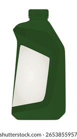 Recipiente de óleo do motor. ilustração vetorial	