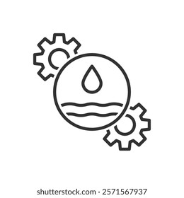 Engine Oil Icon - Gear Oil Icon