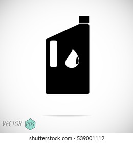 engine oil icon, vector