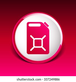 engine oil icon vector button logo symbol concept.