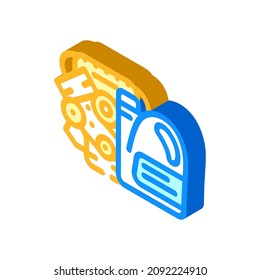 engine oil isometric icon vector. engine oil sign. isolated symbol illustration