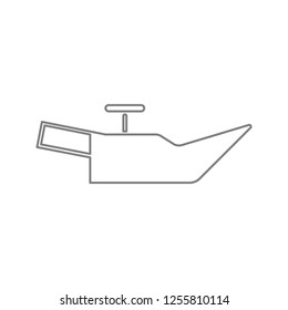 Engine oil sign icon. Element of cyber security for mobile concept and web apps icon. Thin line icon for website design and development, app development