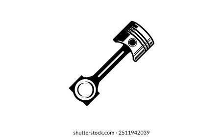 Engine Piston Illustration vector template eps