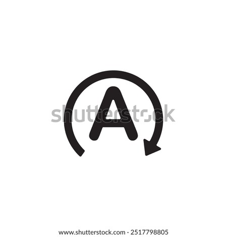 engine star-stop icon symbol sign vector