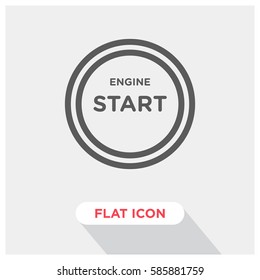 Engine Start Vector Icon