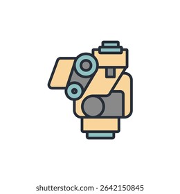 engine tune up icon collection .design style with background
