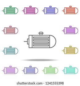 engine tuning icon. Elements of auto workshop in multi color style icons. Simple icon for websites, web design, mobile app, info graphics on white background