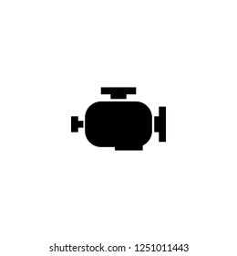 engine vector icon. engine sign on white background. engine icon for web and app