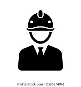 Engineer architecture icon. vector graphics