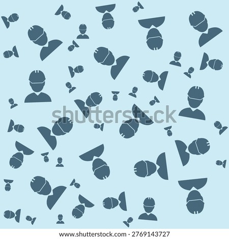 Engineer art modern style trendy design gorgeous vector Illustration.eps