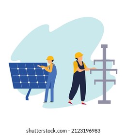 engineer build electricity construction and maintenance