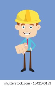 Engineer Builder Architect - Laughing and Pointing