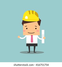 Engineer Character Stock Vector (Royalty Free) 416751754 | Shutterstock