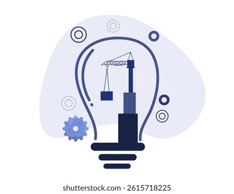 engineer day illustration vector design for day of engineer event vector