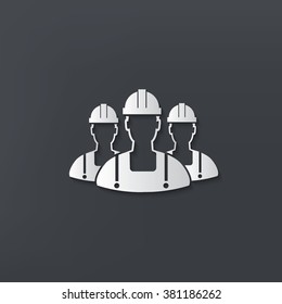 Engineer design on clean background,vector