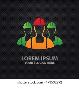 Engineer design on dark background,vector