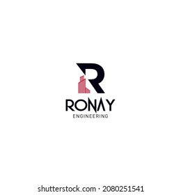 Design-Logo-Briefbau für Ingenieure
Vektorgrafik