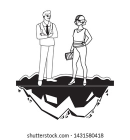 engineer with female builder characters