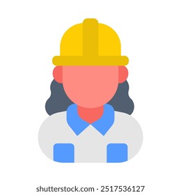 Engineer Flat Icons, Vector illustration