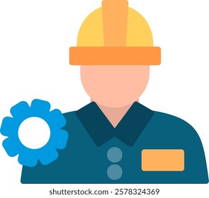 Engineer Flat Illustration Vector Design