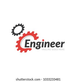 Engineer Gear Machine Logo Icon Vector Stock Vector (Royalty Free ...