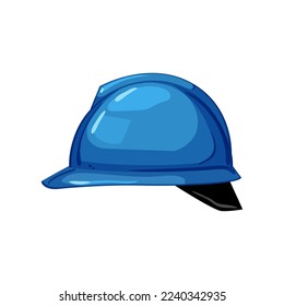caricatura del ingeniero casero constructor. signo del constructor de casco de ingeniero. ilustración vectorial de símbolo aislado