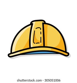 engineer helmet color doodle