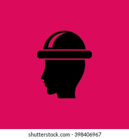 Engineer Icon. Eps-10.