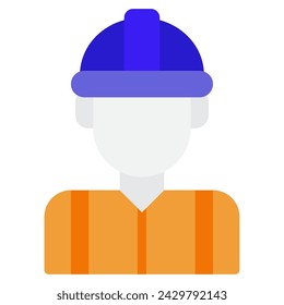 Engineer icon illustration for web, app, infographic, etc