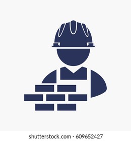 Kid Builder Working On Building Construction Stock Vector (Royalty Free ...