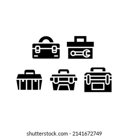 Engineer Icon Set Vector Symbol Design Illustration