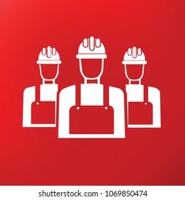 Engineer icon vector design