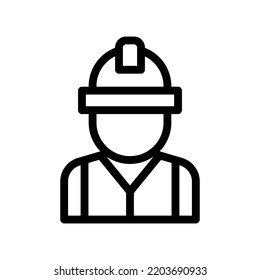 gráfico vectorial de ilustración de línea de ingeniero