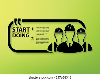 
Engineer Quotation Mark Speech Bubble,design