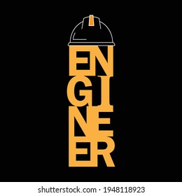 Engineer T shirt design. vector, template t shirt design.