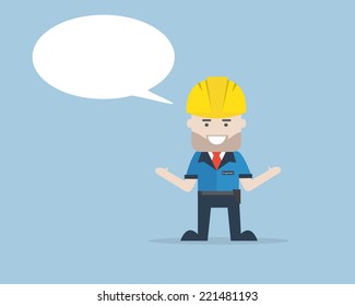engineer think with good job