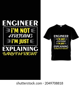 Engineer tshirt design new design 2021