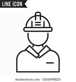 engineer vector icon