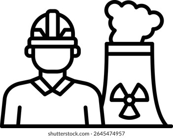 Engineer vector icon. Can be used for printing, mobile and web applications.