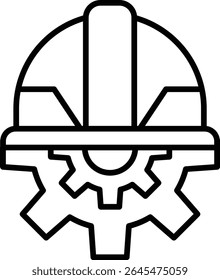 Engineer vector icon. Can be used for printing, mobile and web applications.