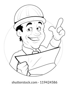Engineer Vector Illustration