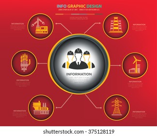 
Engineer,industry Infographics Design,clean vector