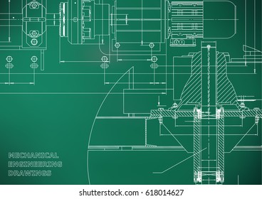 Engineering Backgrounds Mechanical Engineering Drawings Technical Stock ...