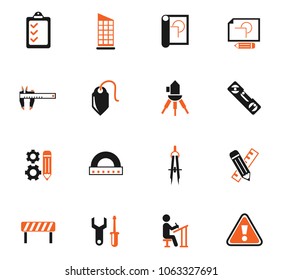 engineering color vector icons for web and user interface design