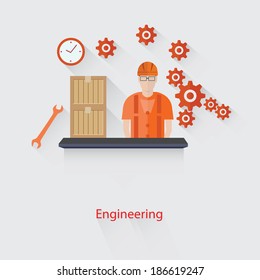 Engineering concept,vector