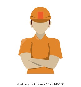 engineering construction factory industryn, engineer professional man isolated cartoon vector illustration graphic design