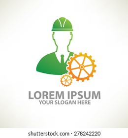 Engineering design,logo template,colour concept design,clean vector