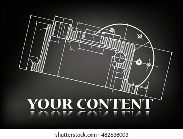 ENGINEERING DRAWING  FEATURES - STOCK PICTURE
