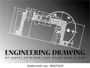 ENGINEERING DRAWING  FEATURES - STOCK PICTURE