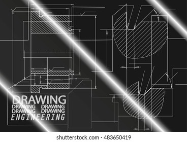 ENGINEERING DRAWING  FEATURES - STOCK PICTURE